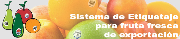 Sistema de Etiquetaje para fruta fresca de exportación